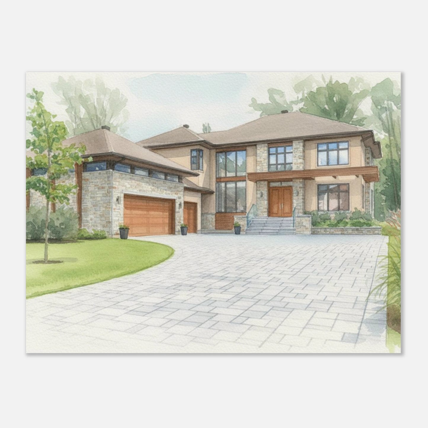 Watercolor Fine Art Print