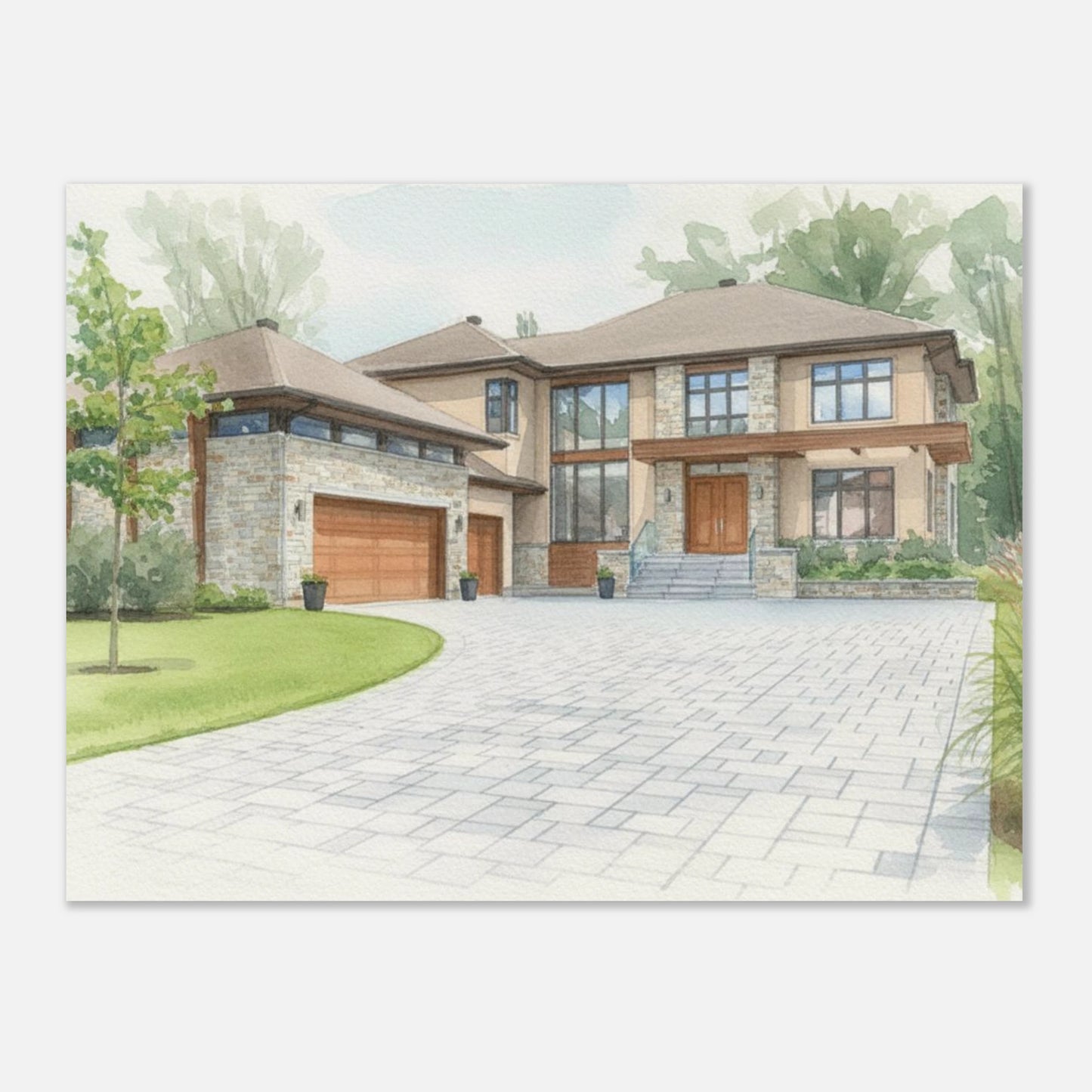 Watercolor Fine Art Print