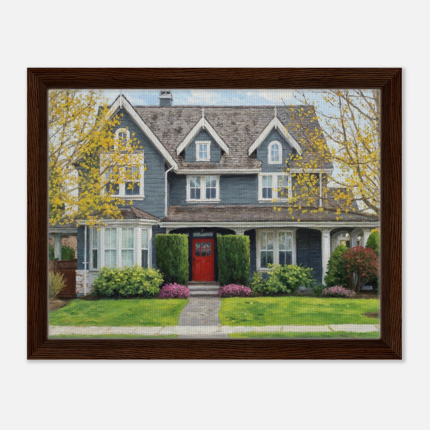 Impressionist Framed Canvas
