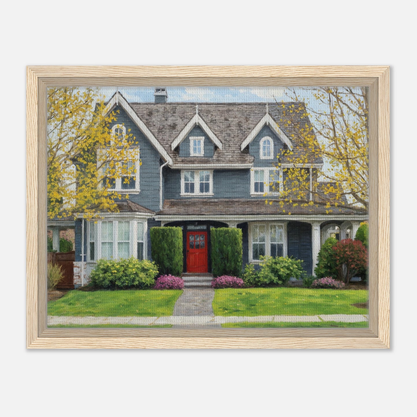 Impressionist Framed Canvas