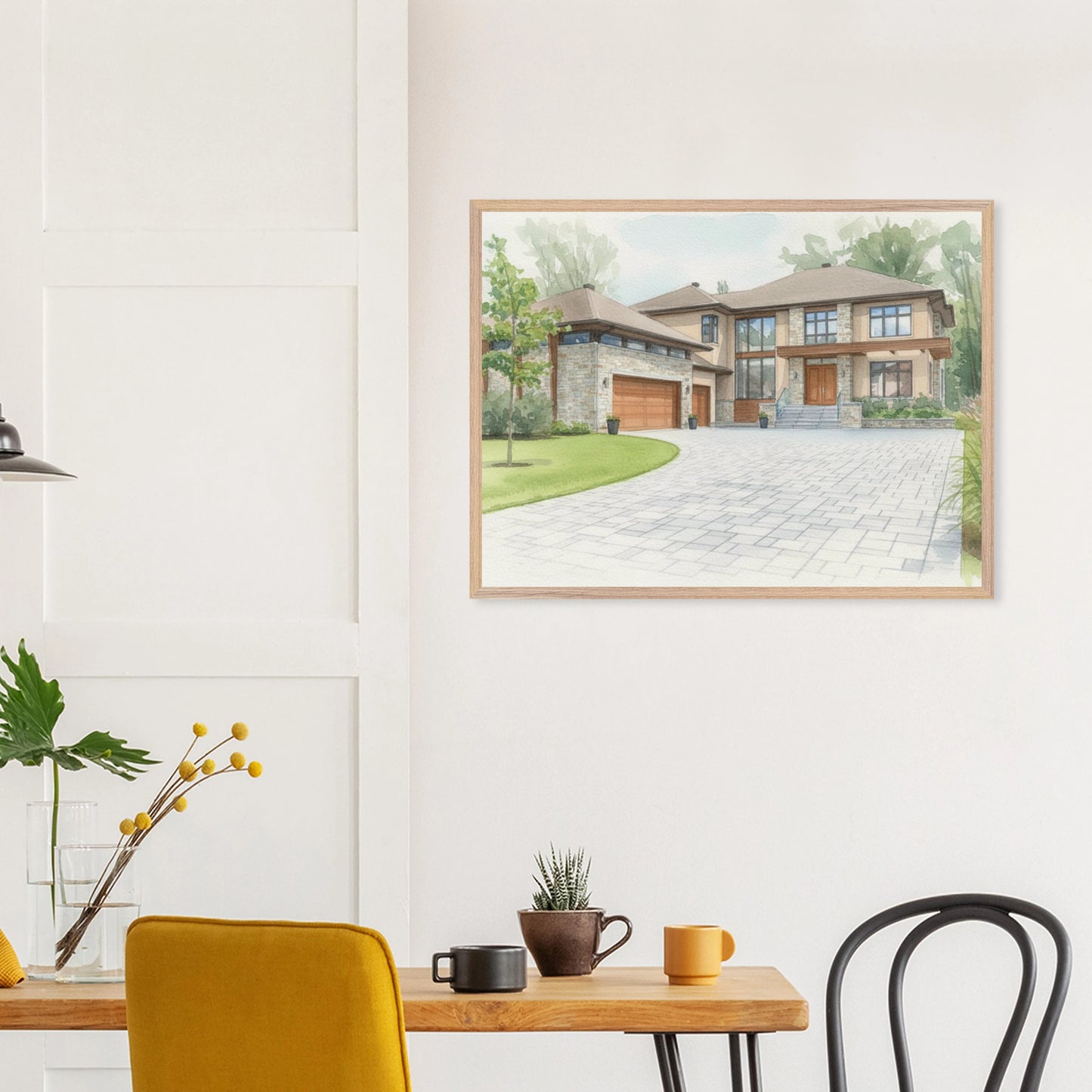 Watercolor Framed Fine Art Print