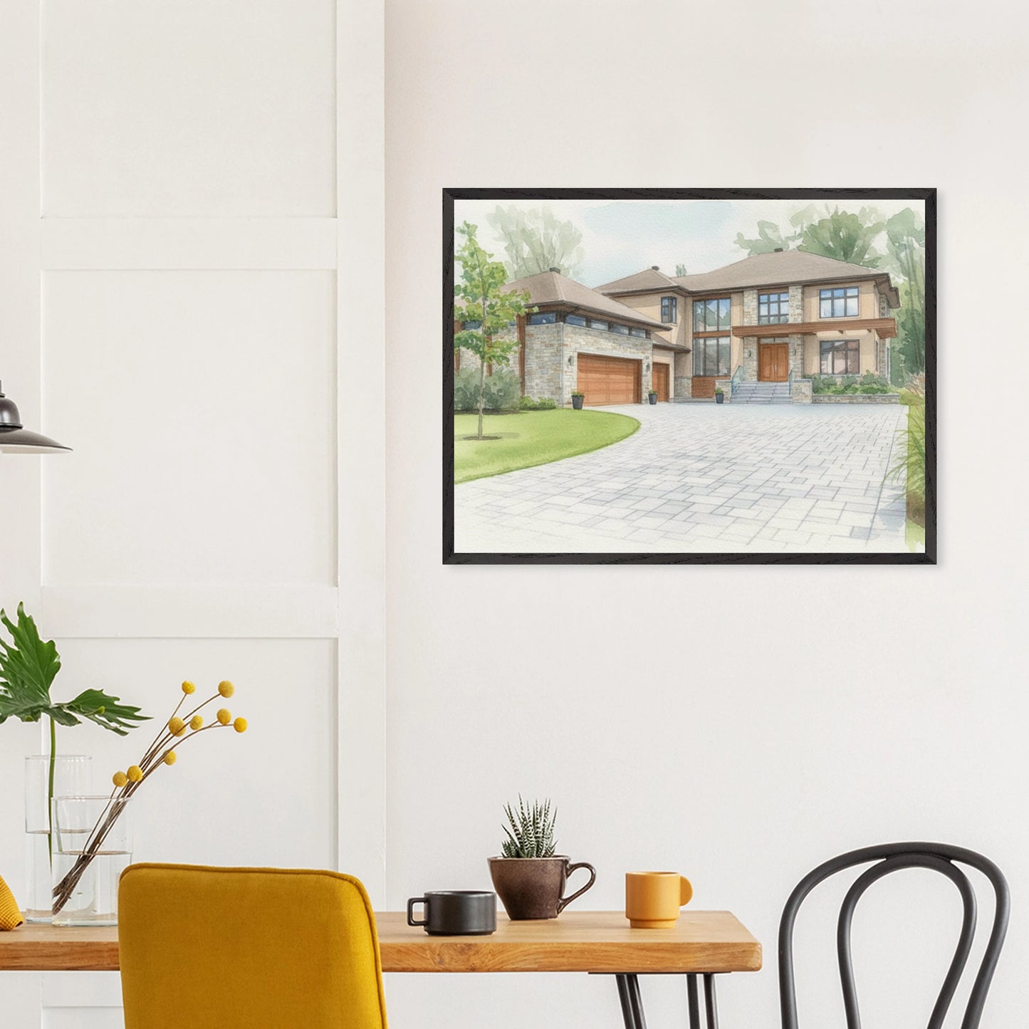 Watercolor Framed Fine Art Print