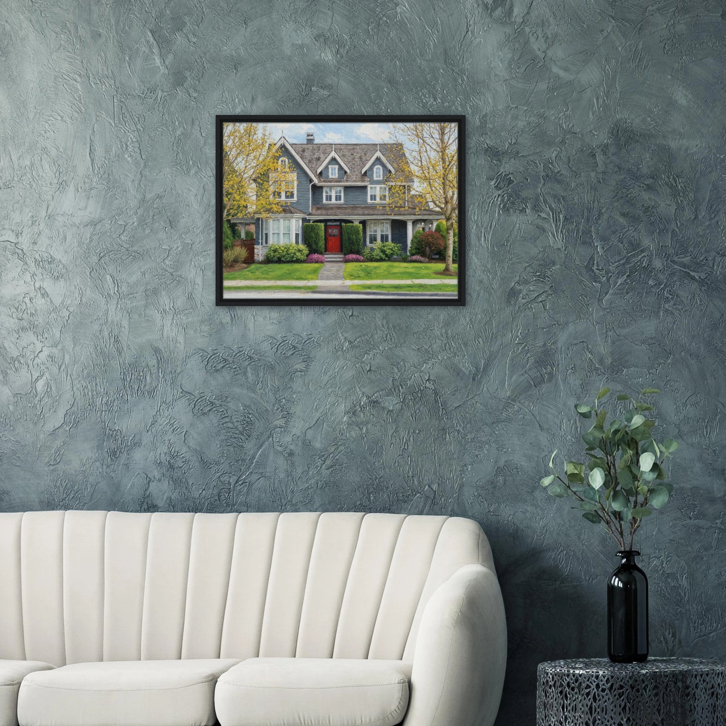 Impressionist Framed Canvas