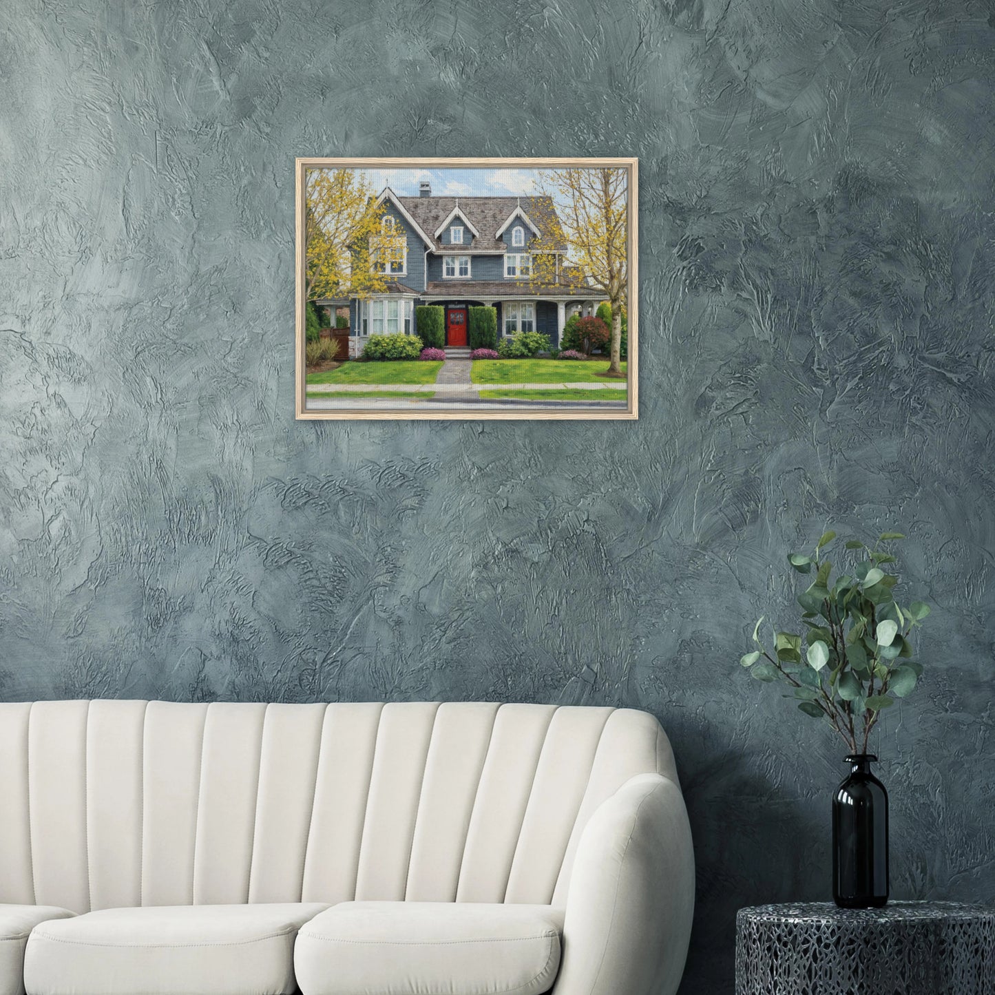 Impressionist Framed Canvas