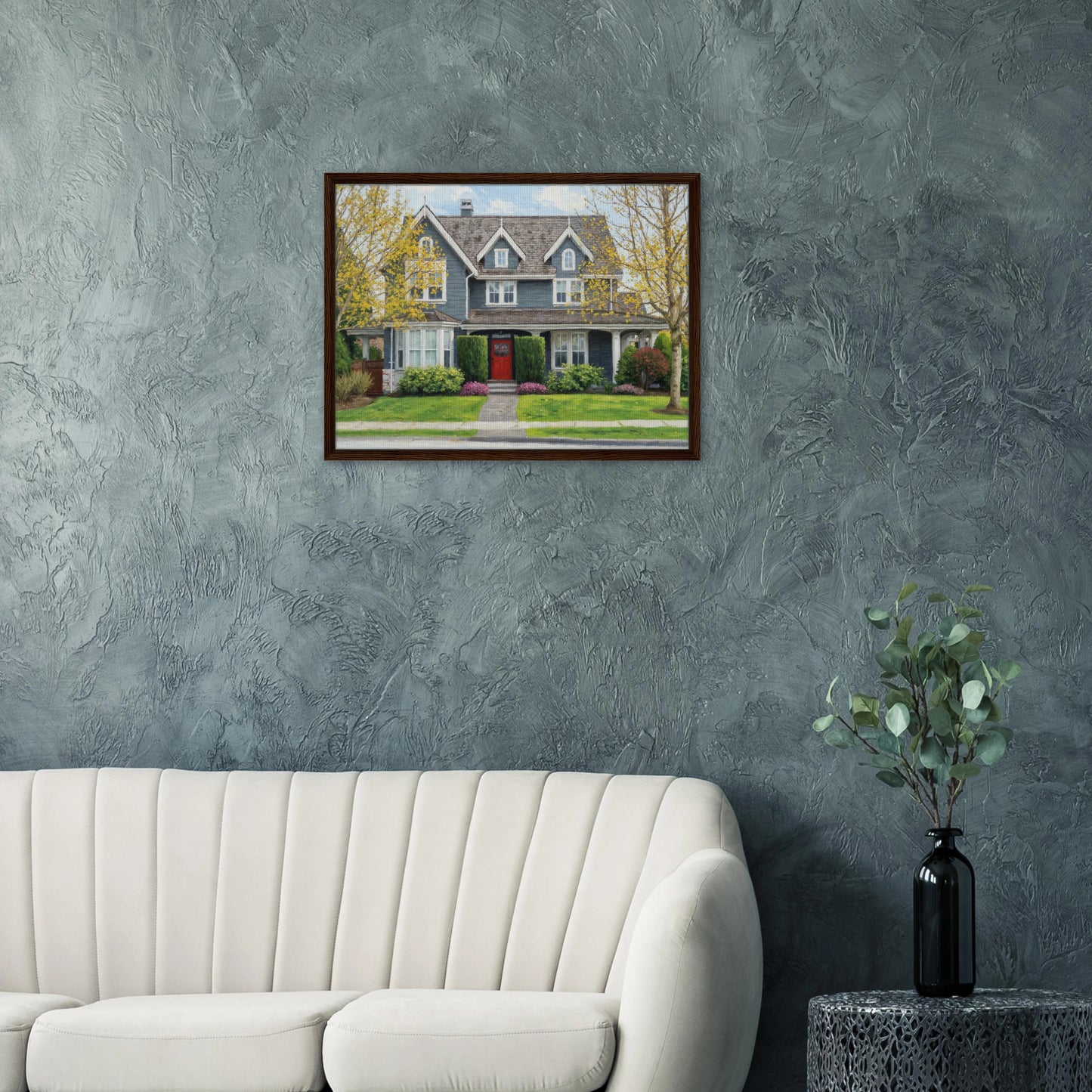 Impressionist Framed Canvas