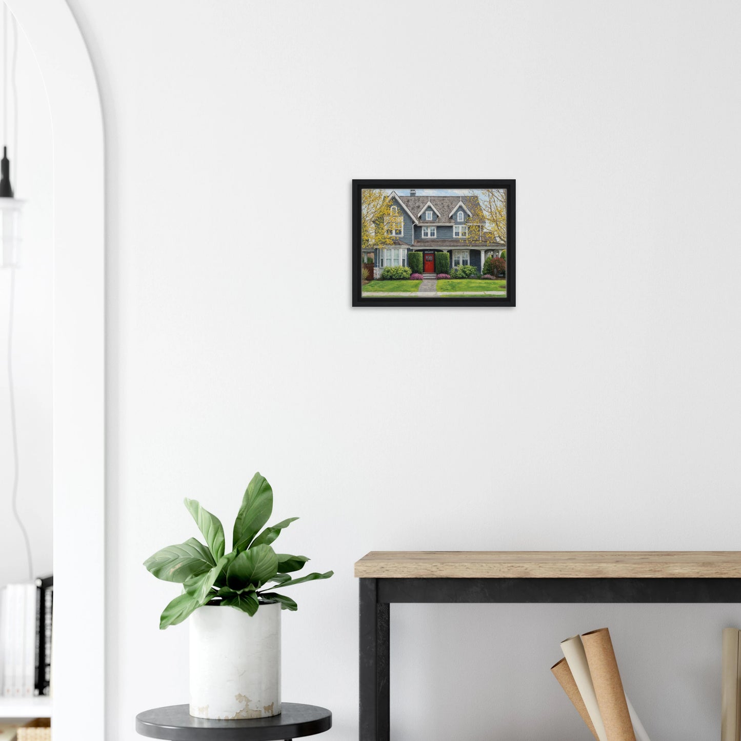 Impressionist Framed Canvas