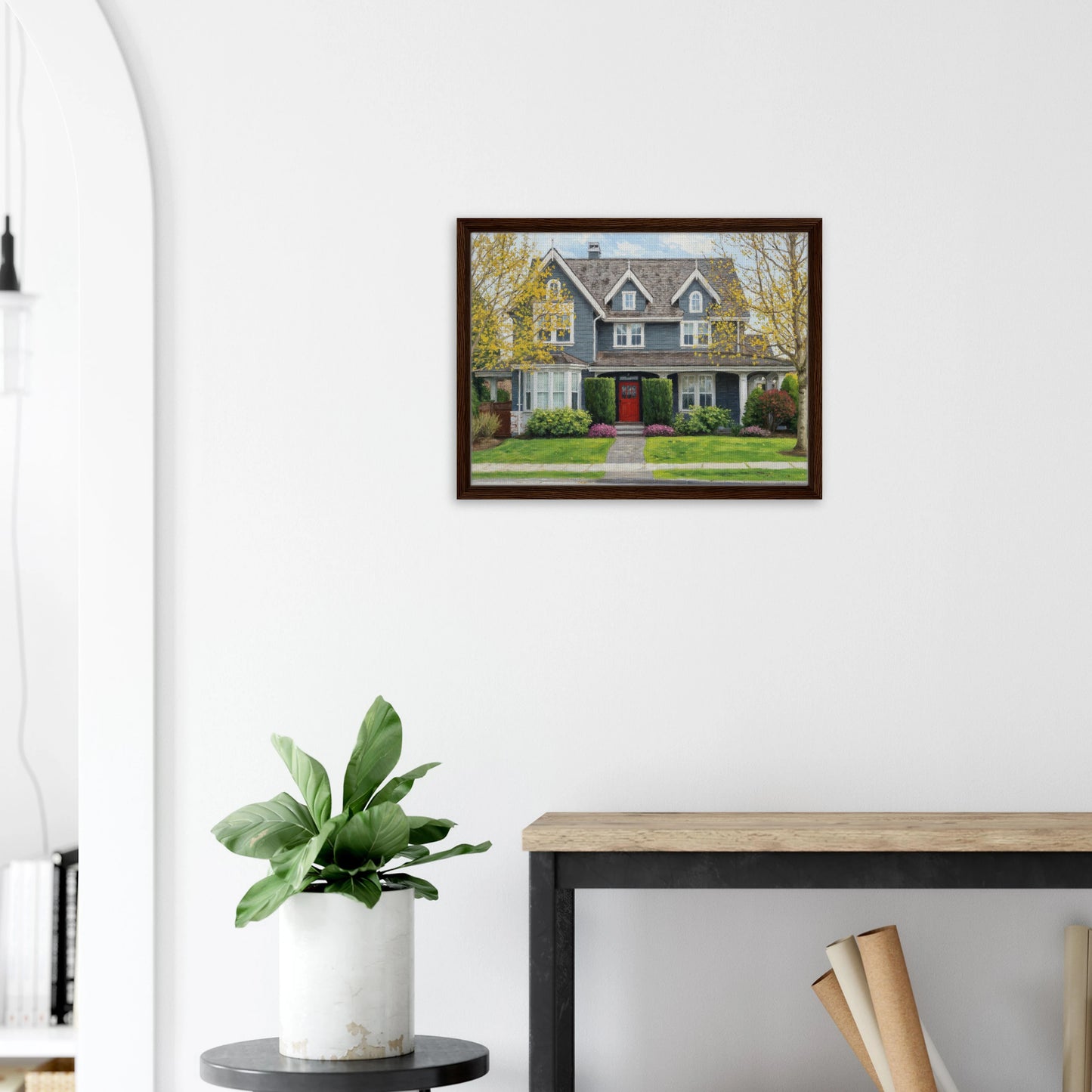 Impressionist Framed Canvas