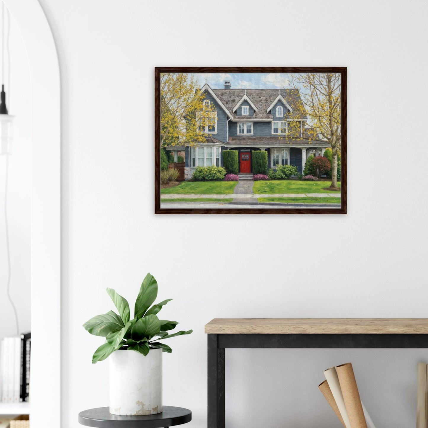 Impressionist Framed Canvas