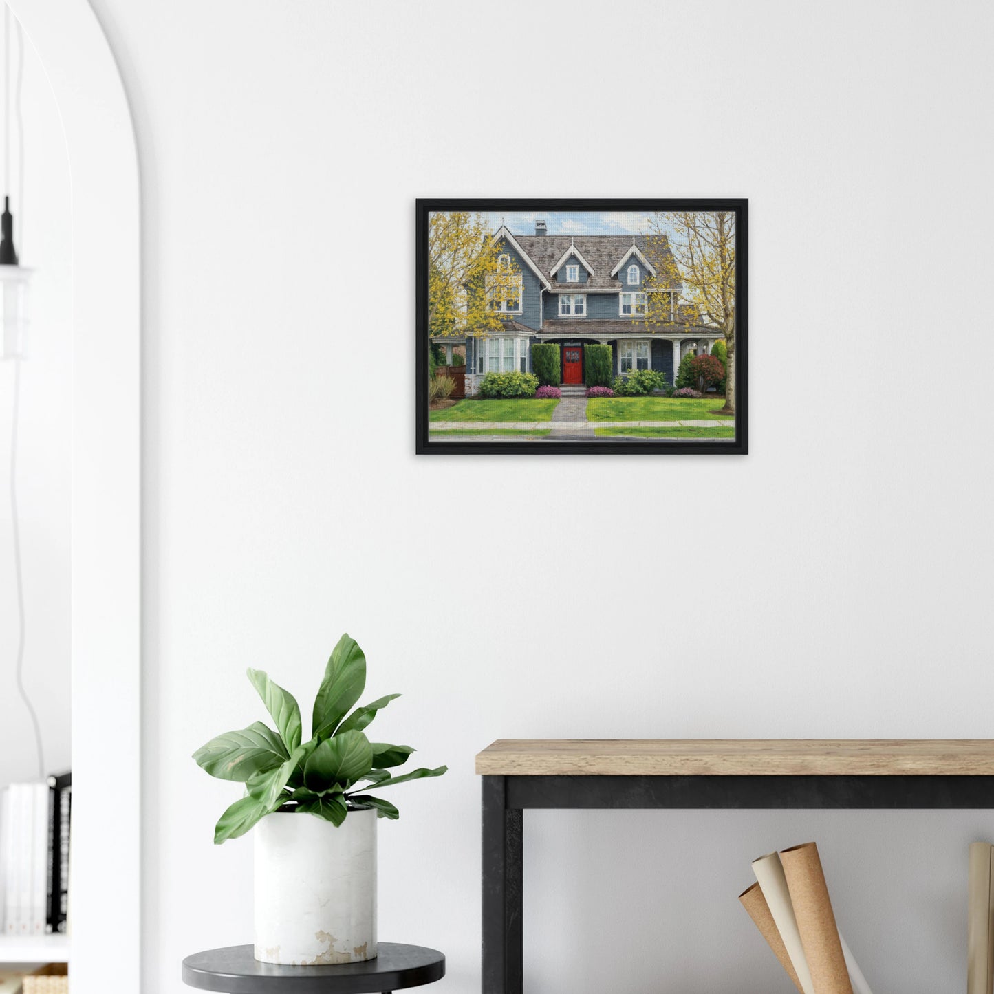 Impressionist Framed Canvas