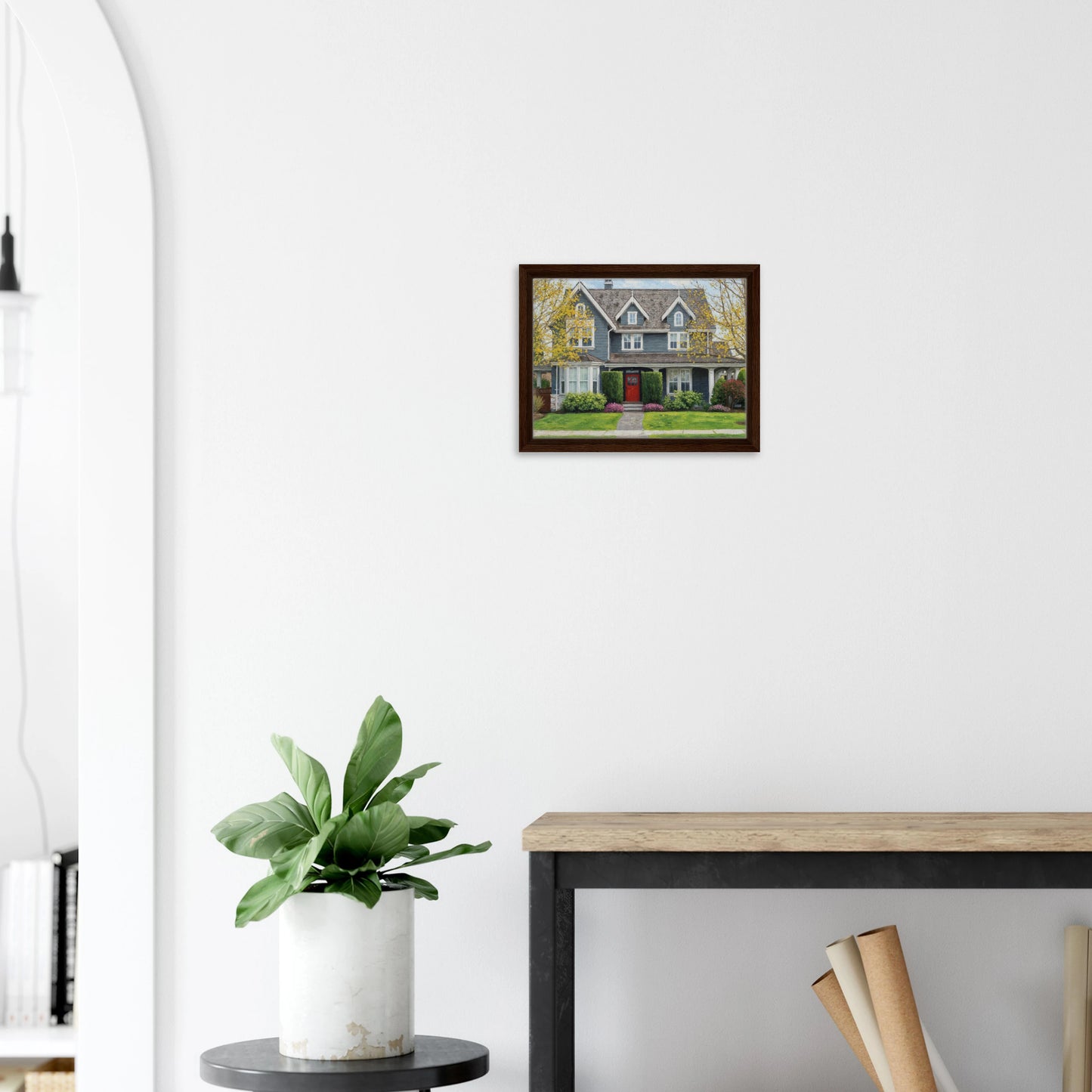 Impressionist Framed Canvas